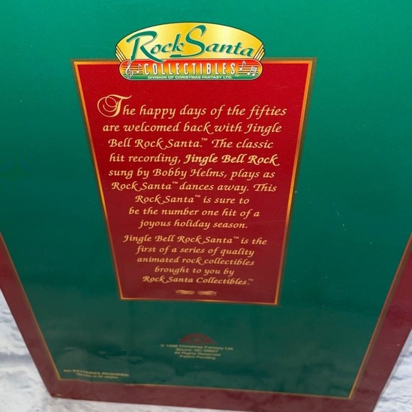 CHRISTMAS Jingle Bell Rock Santa Animated Dancing Singing Santa Claus - Picture 5 of 10